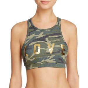 Spiritual Gangster Love Camo Sports Bra / Crop Top